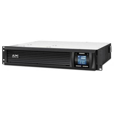 ИБП APC Smart-UPS, 3000ВА, линейно-интерактивный, в стойку, 480х683х86 (ШхГхВ), 230V, 2U,  однофазный, Ethernet, (SMT3000RMI2UNC)