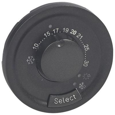 Лицевая панель для выключателя Legrand Celiane, 2, 70х58 мм (ВхШ), цвет: графит, (LEG.067980)