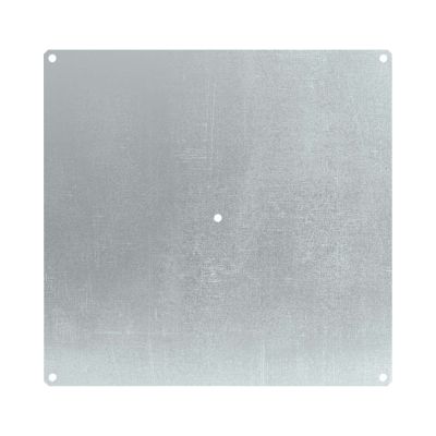 Панель монтажная DKC Conchiglia, 360х348 мм (ВхШ), для настенных шкафов, цвет: металл