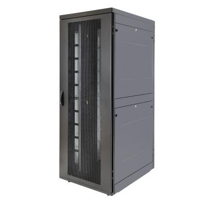 Шкаф серверный напольный Eurolan Rackcenter D9000, IP20, 48U, 2320х750х1200 мм (ВхШхГ), дверь: перфорация, боковая панель: сплошная, 2 части, собранны