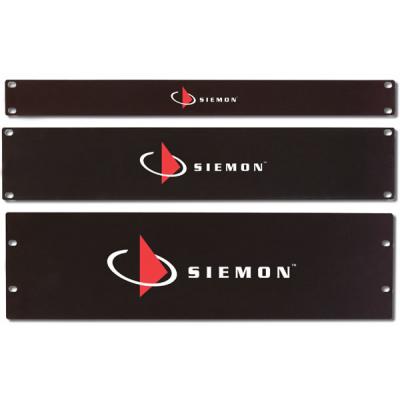 Фальш-панель Siemon, неперфорированная, 2U, 90 мм В, плоская, для шкафов и стоек, цвет: чёрный