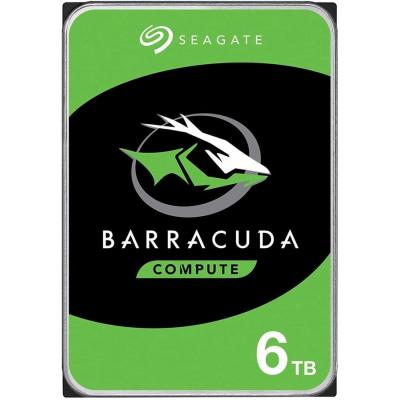 Жёсткий диск Seagate BarraCuda, 6 ТБ, SATA, 5 400 rpm, ST6000DM003