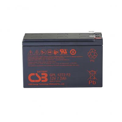 Аккумулятор для ИБП CSB Battery GPL, 94,3х64,8х150,9 мм (ВхШхГ),  необслуживаемый свинцово-кислотный,  12V/7,2 Ач, (GPL 1272)