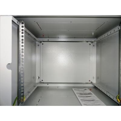 Стенка (к шкафу) ЦМО, 6U, 340х505х13 мм (ВхШхГ), с креплением, задняя, для настенных шкафов, цвет: серый