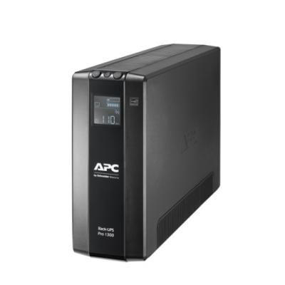 ИБП APC Back-UPS Pro, 1300ВА, линейно-интерактивный, настольный, 250х382х100 (ШхГхВ), 220-240V,  однофазный, (BR1300MI)