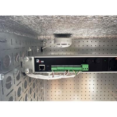 Шкаф уличный всепогодный укомплектованный настенный ЦМО ШТВ-НН-Т1-MC1, IP54, 15U, корпус: aisi 430, 760х600х300 мм (ВхШхГ), цвет: зелёный мох