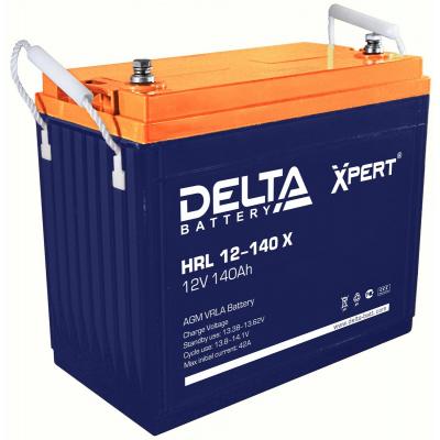 Аккумулятор для ИБП Delta Battery HRL-X, 287х173х342 мм (ВхШхГ),  необслуживаемый свинцово-кислотный,  12V/140 Ач, цвет: синий, (HRL 12-140 X)