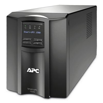 ИБП APC Smart-UPS, 1500ВА, линейно-интерактивный, напольный, 171х439х219 (ШхГхВ), 230V,  однофазный, Ethernet, (SMT1500I)