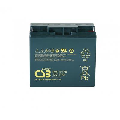 Аккумулятор для ИБП CSB Battery EVX, 167х76,2х181 мм (ВхШхГ),  необслуживаемый свинцово-кислотный,  12V/17 Ач, (EVX 12170)