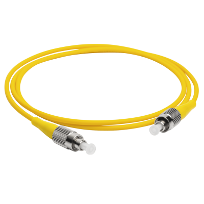 Комм. шнур оптический Lanmaster, Simplex FC/FC (UPC/APC), OS2 9/125, LSZH, 0,5м, металл хвостовик, цвет: жёлтый
