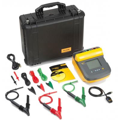 Набор инструментов FLUKE, кабельный, питание: батарейки, корпус: пластик, мегаомметр, диапазон напряжения до 10кВт, (3665111)