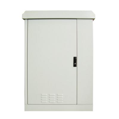 Шкаф уличный всепогодный 24U (600х800), дверь металл, задняя стенка вентилируемая-03
