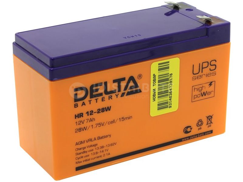Купить  Battery HR 12-28W аккумулятор для ибп HR-W по лучшей цене .