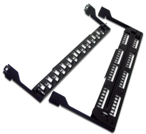 Организатор коммутационных шнуров Lanmaster LAN-PPL48-CMB
