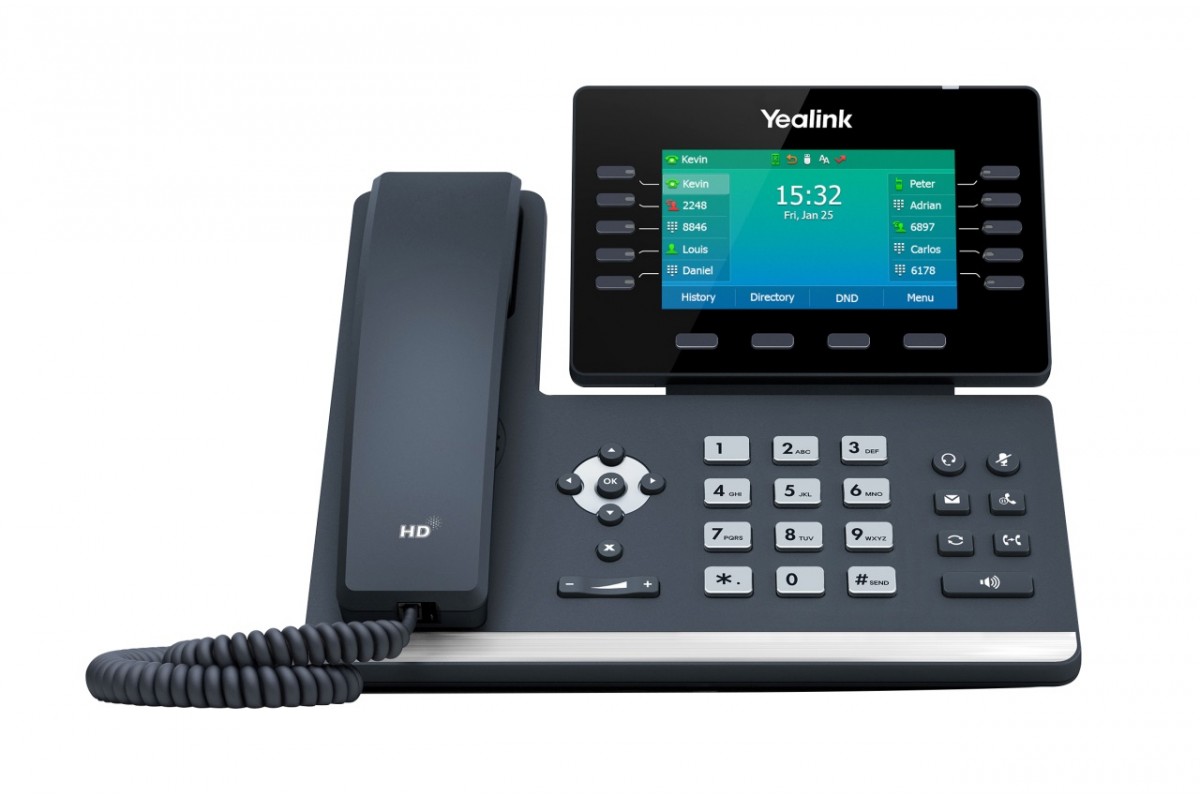 Купить Yealink SIP-T54W ip-телефон T5 по лучшей цене в Москве