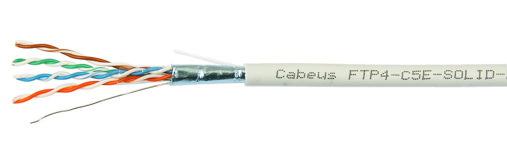 Cabeus ftp 4p cat 5e solid. Cabeus UTP-4p-Cat.5e-Solid-GY. Кабель Cabeus UTP-4p-Cat.5e-Solid-GY. Витая пара экранированная f/UTP Cat 5.e. 4 Пары Cabeus UTP-4p-Cat.5e-Solid-GY (305м).