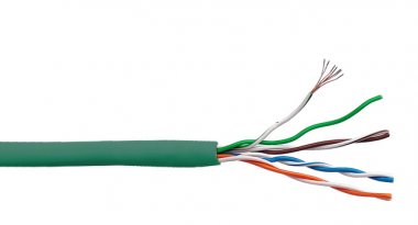 Кабель витая пара Lanmaster LAN-5EUTP-PT-LSZH-GN