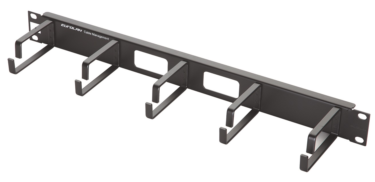 Кабельный организатор 1u 25b-1u-02bl