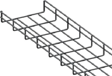 Проволочный лоток Lanmaster LAN-MT75x400-3.8EZ
