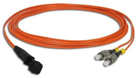 Коммутационный шнур оптический Hyperline FC-D2-50-FC/PR-MTRJM/PR-H-1M-LSZH-OR