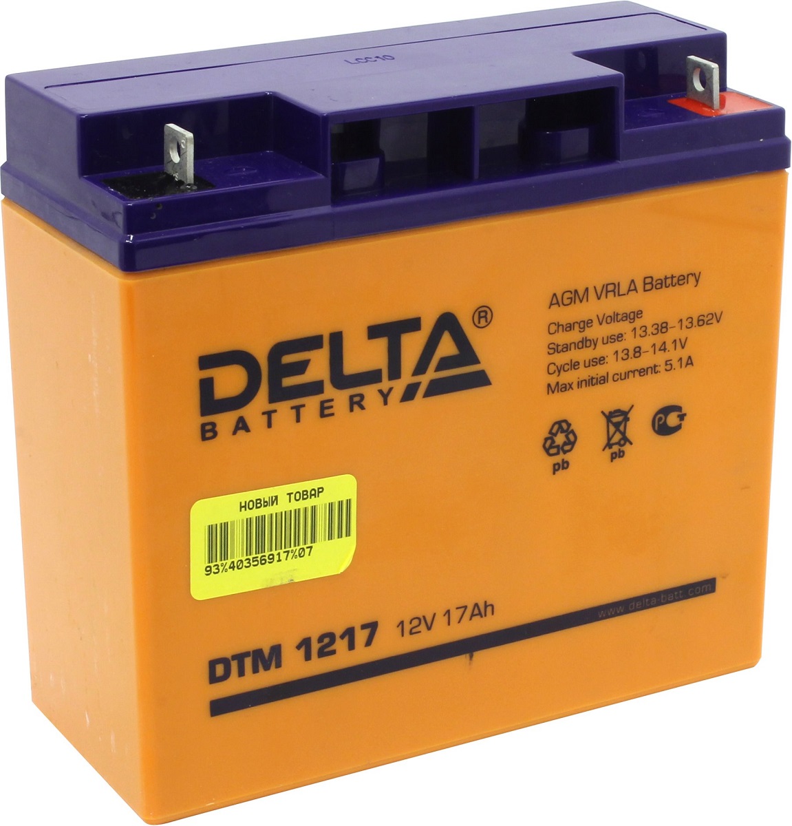 Батарея delta dtm 1217. Аккумуляторная батарея Delta Battery DTM 1217 17 А·Ч. Батарея для ИБП Delta DTM 1217. Аккумулятор Delta DTM 1217 12v 17ah. Аккумулятор Дельта ДТМ 1217.