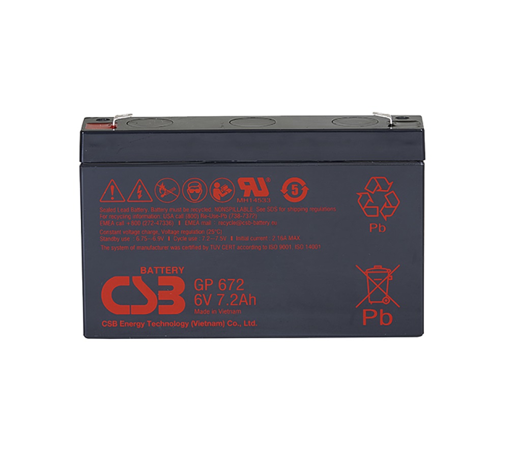 Купить CSB Battery GP 672 аккумулятор для ибп GP по лучшей цене в Москве