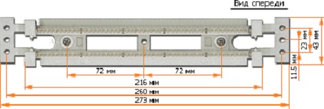 Кросс-панель Lanmaster LAN-WS110-50