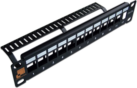 Коммутационная патч-панель наборная Lanmaster LAN-PP12OK-UTP/10