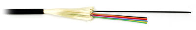 Кабель волоконно-оптический Hyperline FO-DT-IN/OUT-62-4-LSZH-BK