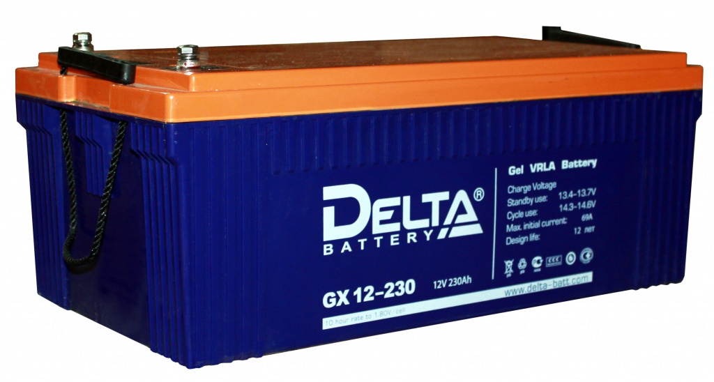 Аккумуляторы для ИБП Delta Battery серии GX