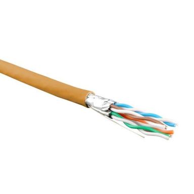 Кабель витая пара Hyperline UFTP4-C6-S23-IN-LSZH-OR-500