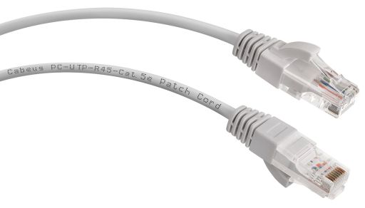 Шнур коммутационный Cabeus PC-UTP-RJ45-Cat.5e-15m