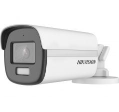 Аналоговая видеокамера HIKVISION ColorVu, bullet-камера, улица, 2Мп, 1920х1080, AHD; CVBS; CVI; TVI, об-в:2,8мм, DS-2CE12DF3T-FS(2.8mm)