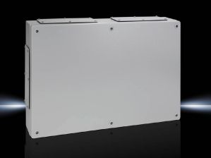 Шкаф электротехнический настенный Rittal, IP55, 400х600х120 мм (ВхШхГ), дверь: металл, сталь листовая, цвет: серый