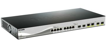(Архив)Коммутатор D-Link, DXS-1210, управляемый, уровень: 2, портов: 12, поставляется в проекты, DXS-1210-12TC