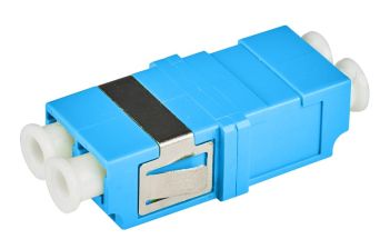 (Архив)Проходной адаптер оптический Связьстройдеталь, LC/UPC (SM), Duplex