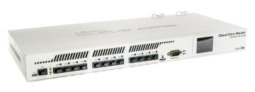 Маршрутизатор Mikrotik, CCR, портов: 12, USB: Да, 44х443х197 мм (ВхШхГ), цвет: серый, CCR1016-12S-1S+