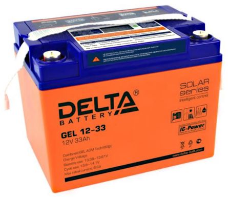 Аккумулятор для ИБП Delta Battery GEL 12-33