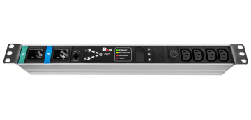 АВР Rem, IEC С13 х 4, вход IEC C20, 45х484х60 мм (ВхШхГ), 16А, 1ф, 2 входа