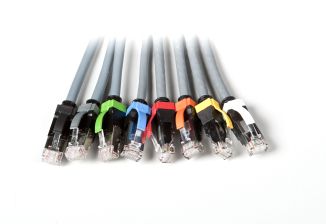 (Архив)Шнур комм. Nexans LANmark-5, кат. 5е, неэкр., RJ45/RJ45, PVC, 1м, серый