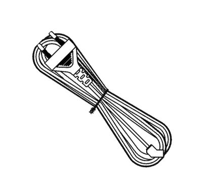 Кабель питания Hyperline KL-FCRD-1F-EU-1.8-BK