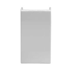 Заглушка DKC Viva, на защелках, для кабель-канала, 45х25х25 мм (ВхШхГ), 1 мм Д, модулей: 1, цвет: серый