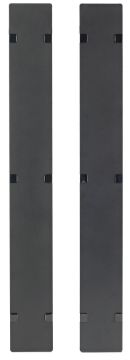 Крышка APC, 48HU, 2184х109х13 мм (ВхШхГ), вертикальный, для органайзера, цвет: чёрный