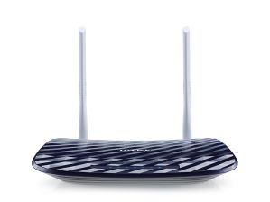 Маршрутизатор TP-Link, портов: 5, LAN: 4, WAN: 1, скорость мб/с: 733, антенн: 2, 35х244х144 мм (ВхШхГ), цвет: чёрный, Archer C20