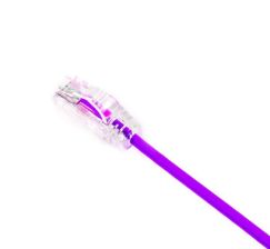 Шнур комм. Panduit, кат. 6A, неэкр., U/UTP, RJ45/RJ45, LSZH, AWG28, 7м, фиолетовый