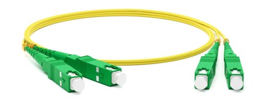 Коммутационный шнур оптический Hyperline FC-D2-9-SC/AR-SC/AR-H-30M-LSZH-YL