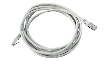 Шнур комм. BNH, кат. 5е, экр., F/UTP, RJ45/RJ45, 100 МГц PVC, AWG24 3м, серый