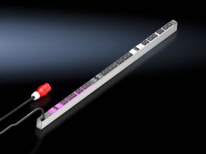 Блок силовых розеток Rittal Basic, IEC 60320 С13 х 12, IEC 60320 С19 х 12, вход CEE, шнур 3 м, 1495х44х70 мм (ВхШхГ), 32А, для шкафов 1800 мм, автомат