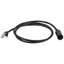 Шнур комм. Lanmaster, кат. 5е, неэкр., UTP, RJ45/RJ45, LSZH, 10м, чёрный