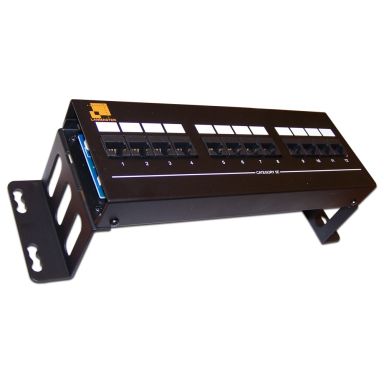 Коммутационная патч-панель Lanmaster LAN-PPF12U5E/W